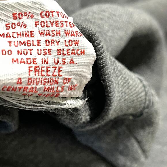 Vintage University Of Florida Gators Sweatshirt Size XL Gray Orange Made in USA - Picture 7 of 7